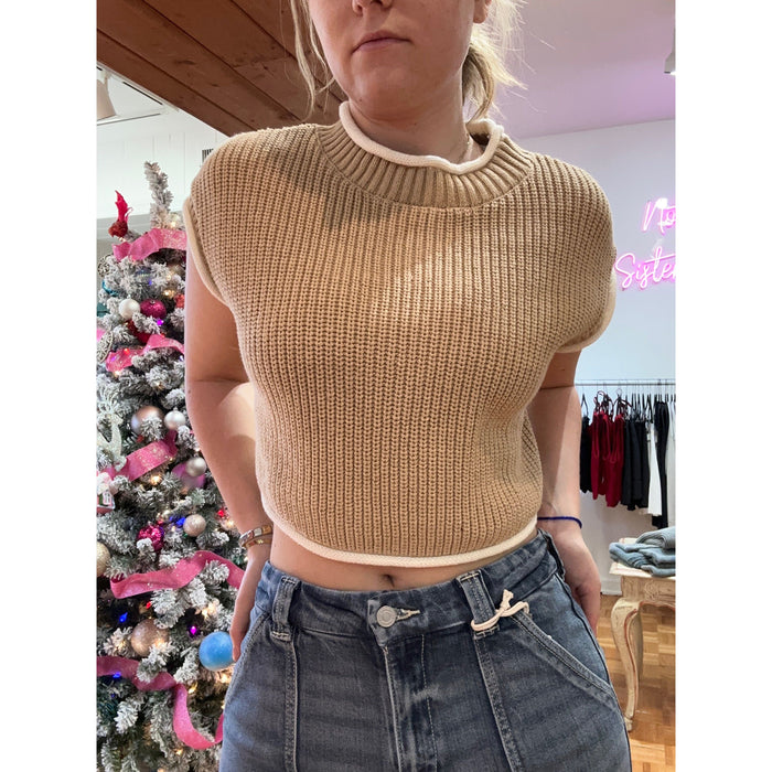 White Detail Top