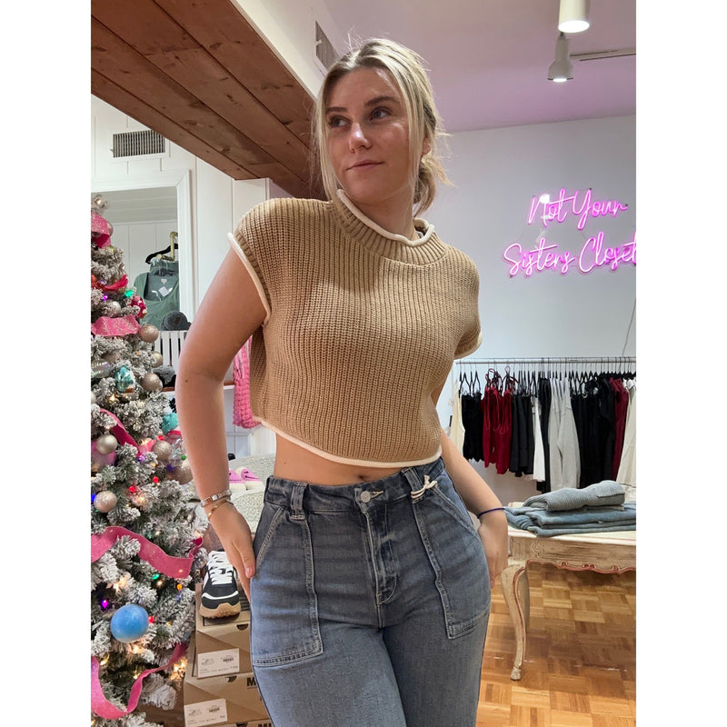 White Detail Top