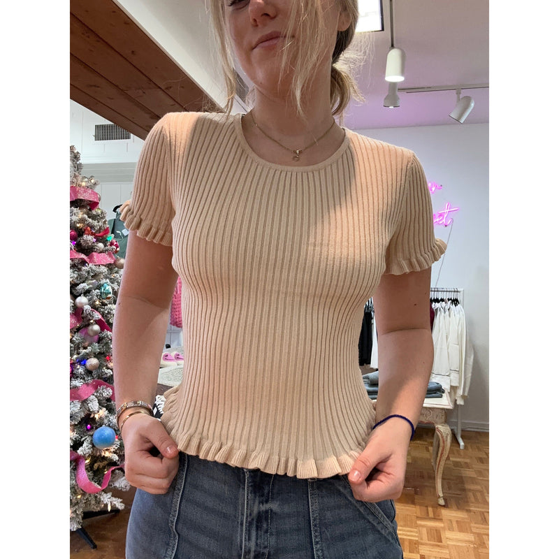 Ruffle Basic Top