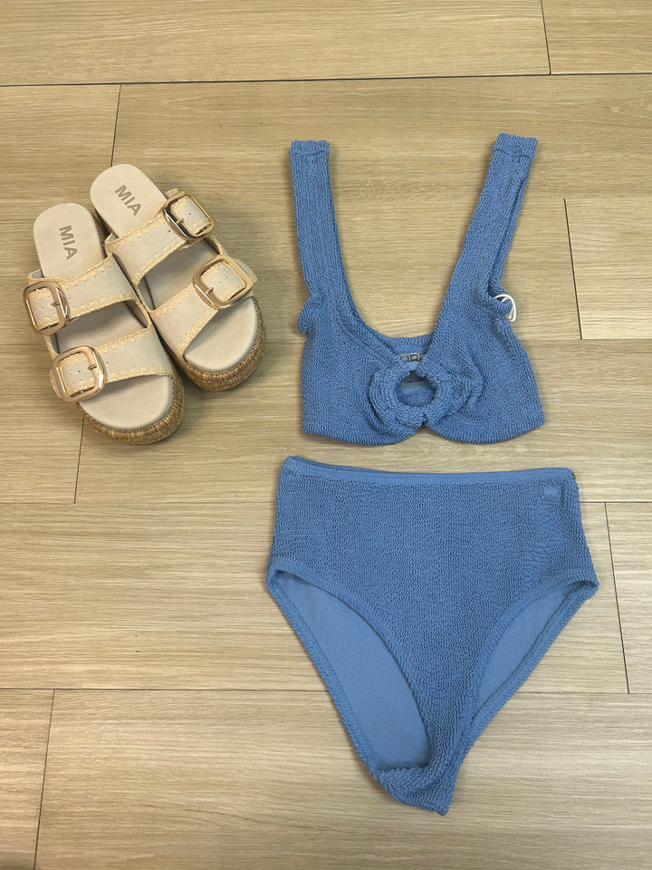 Krinkle Bathing Suit Top