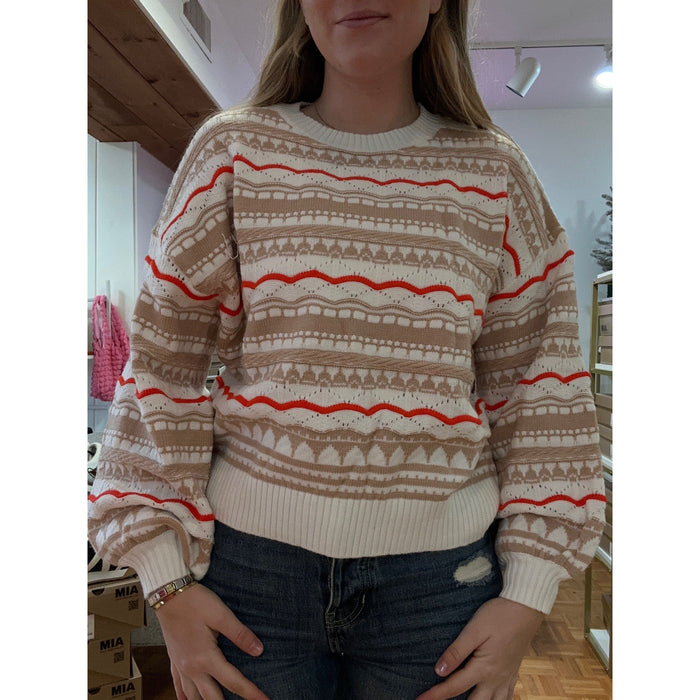 Abstract Sweater