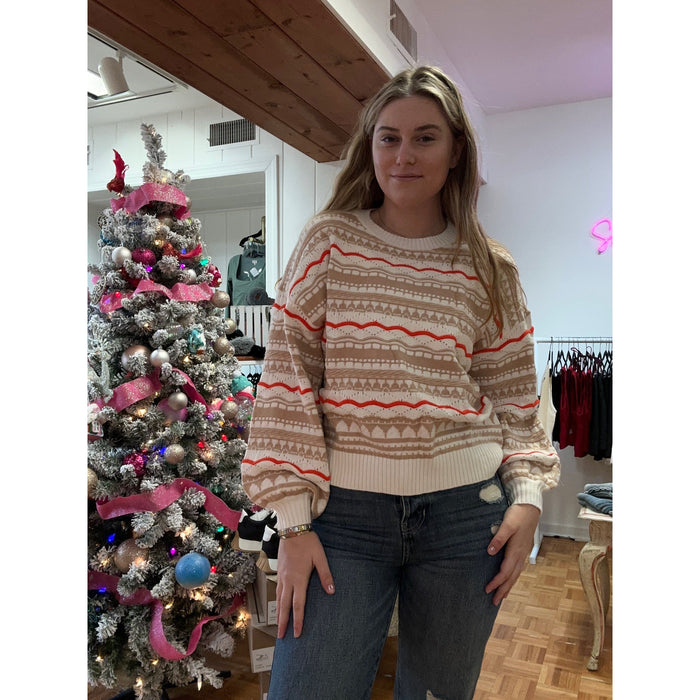 Abstract Sweater
