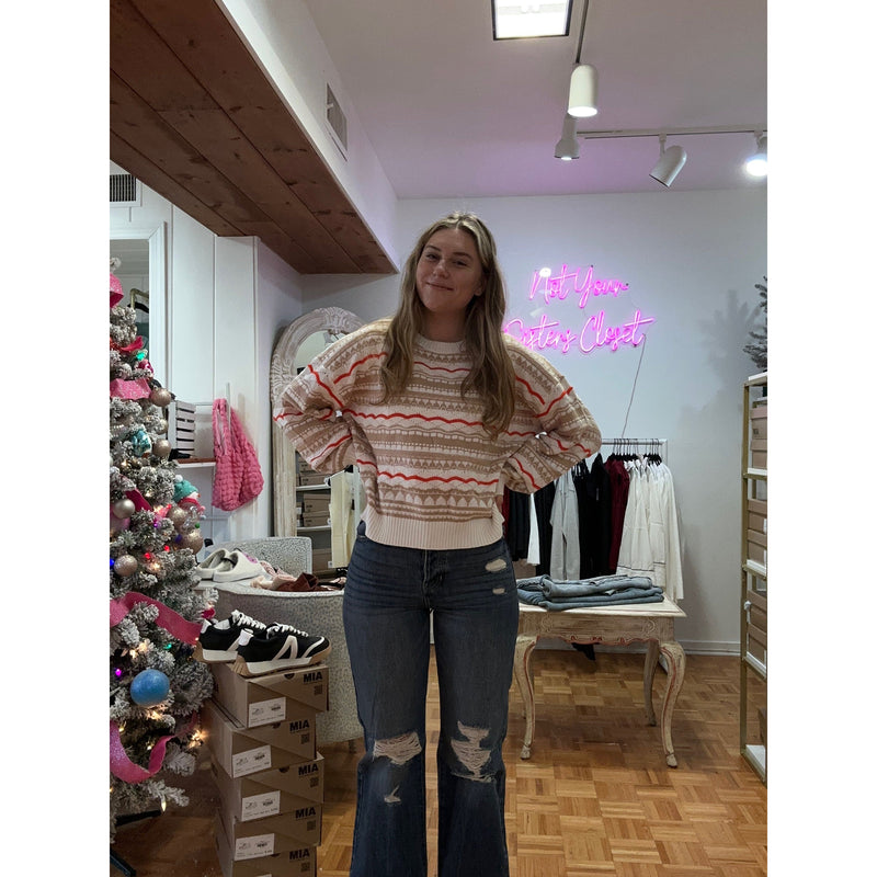 Abstract Sweater