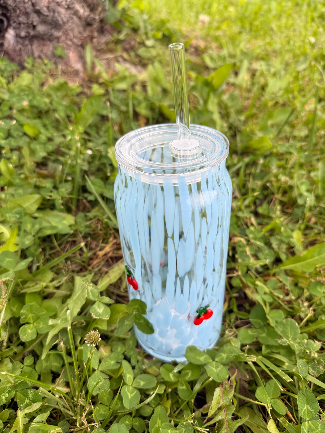 Cherry Tall Glass