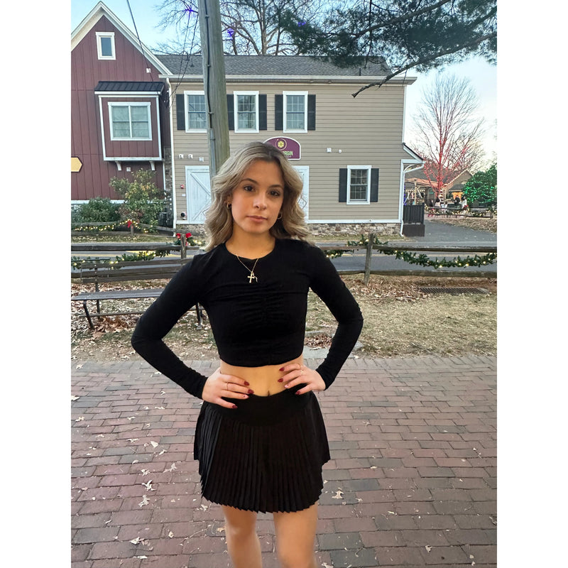 Black Athletic Skirt