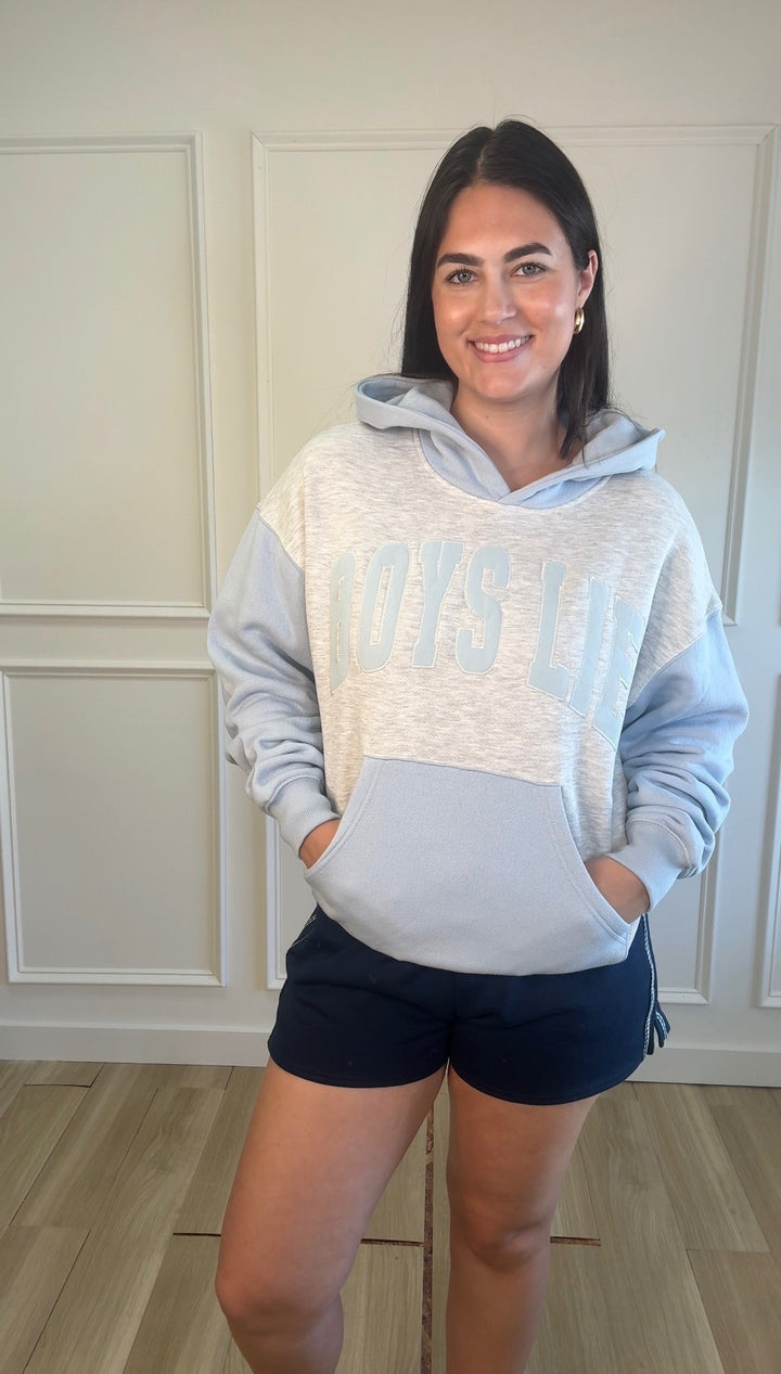 Violets are Blue Racer Hoodie