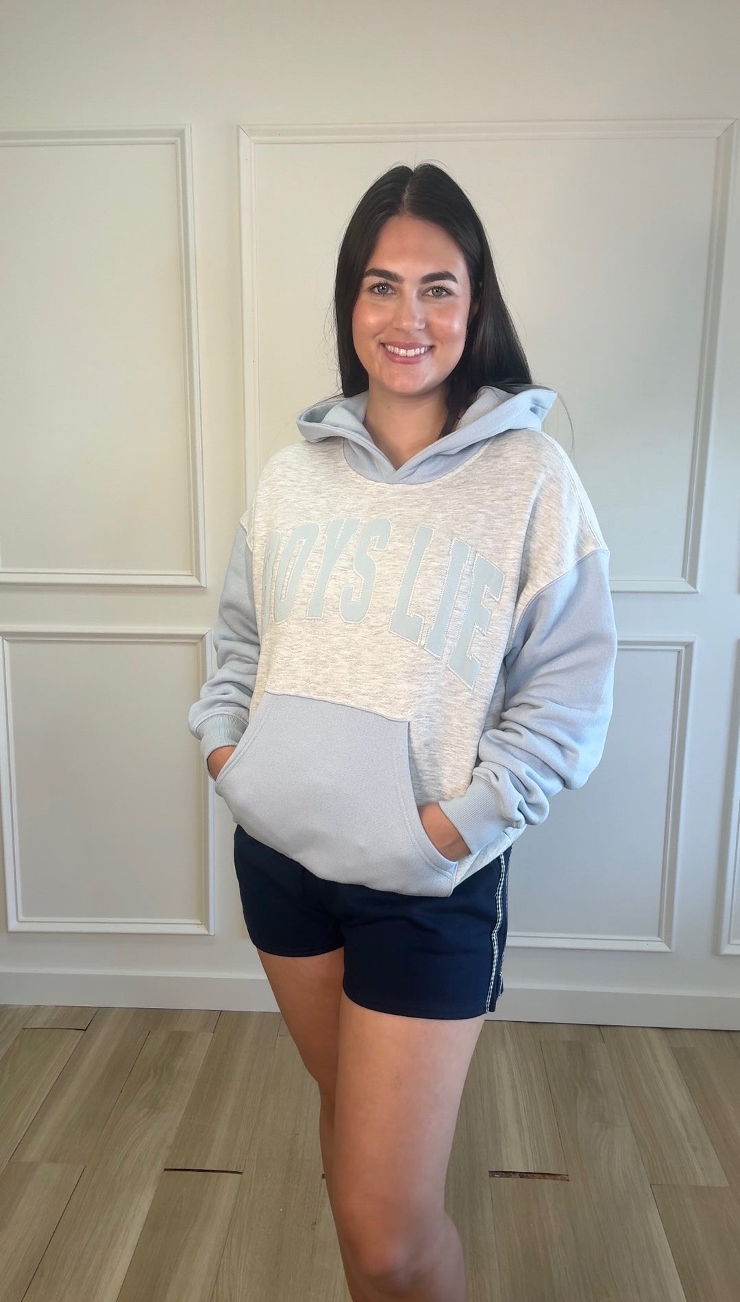 Violets are Blue Racer Hoodie