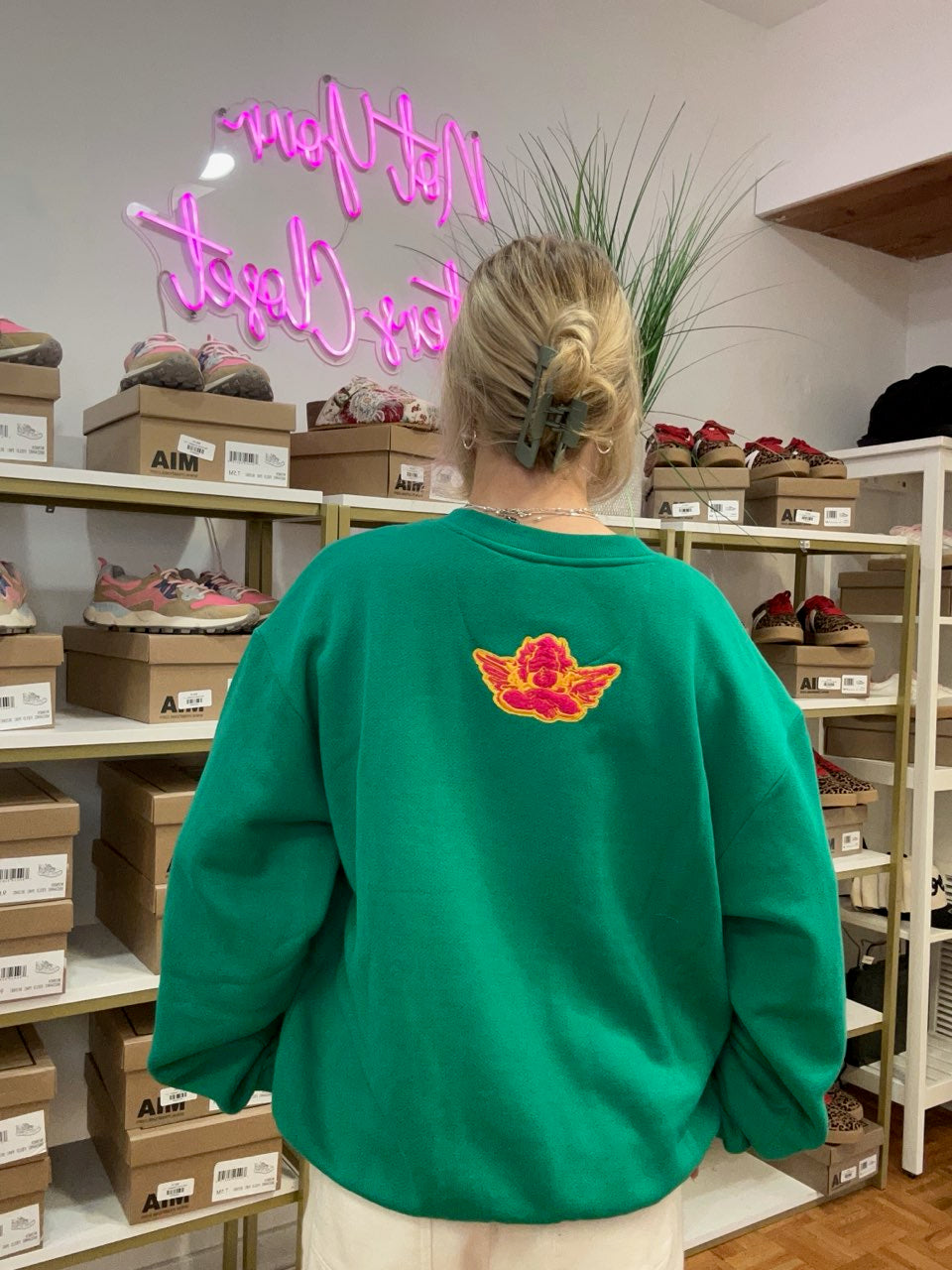 Lean Greens Kara Crew Boys Lie