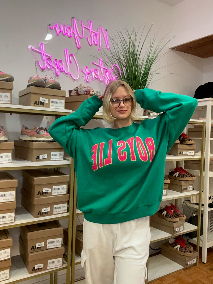 Lean Greens Kara Crew Boys Lie