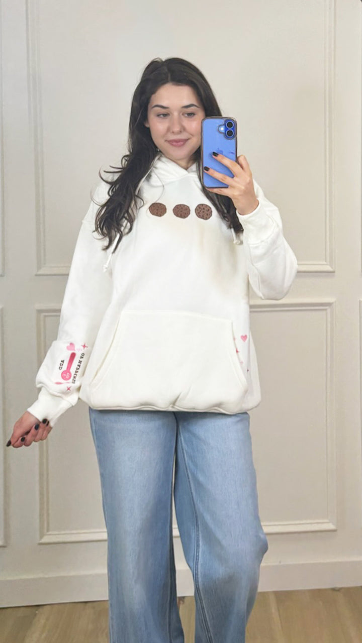 Ivory Chocolate Chip Cookie Recipe Hoodie