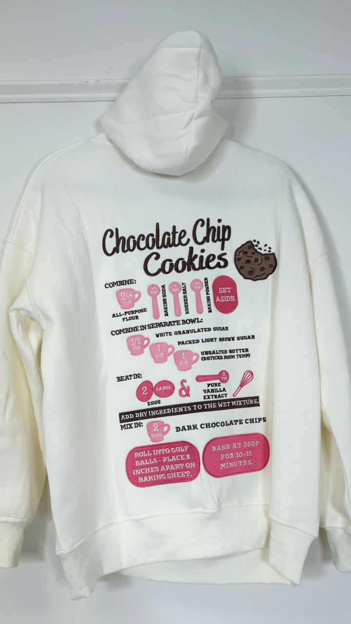Ivory Chocolate Chip Cookie Recipe Hoodie