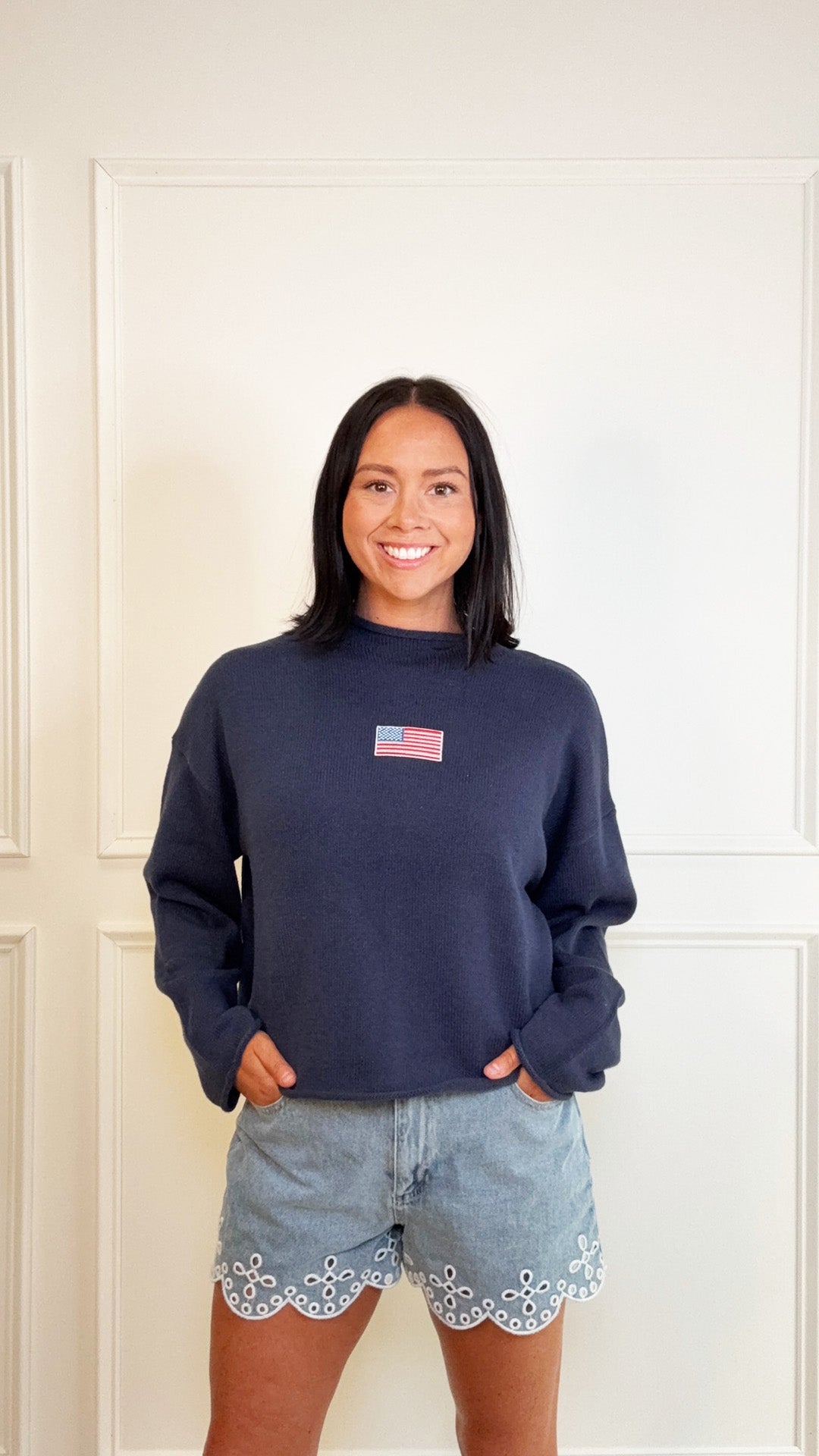 Liberty Knit Roll Neck