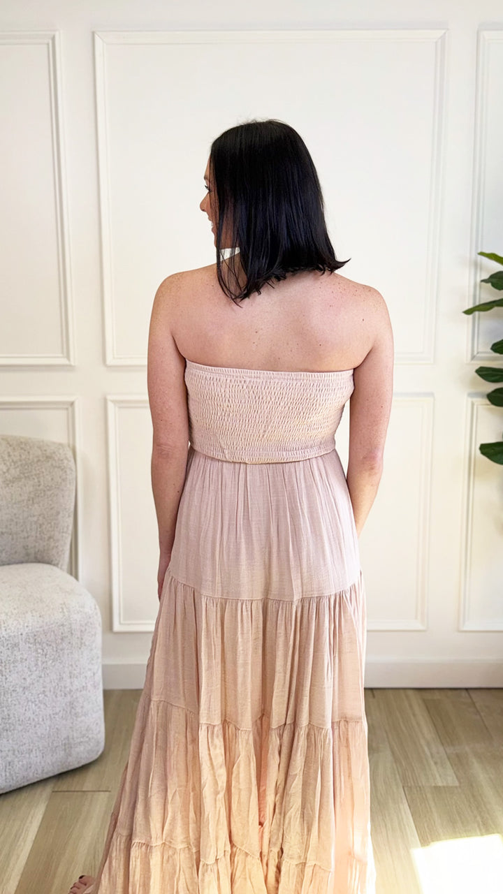 Lisianthus Strapless Dress