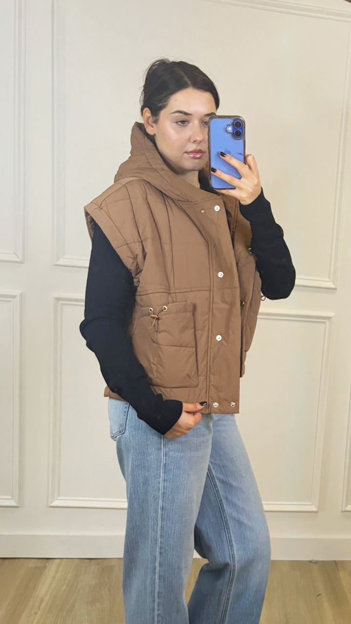 Mocha Vest
