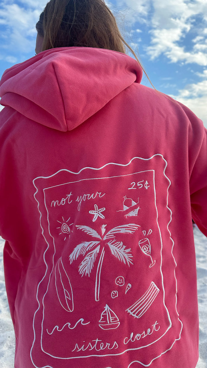 Tropics Pink Sweatshirt