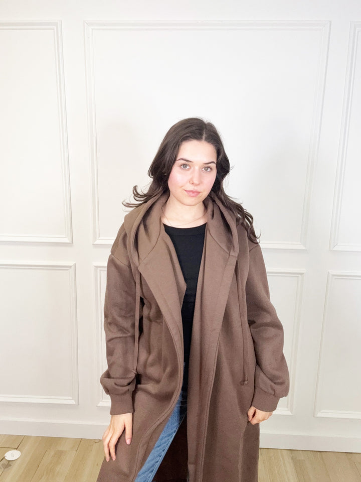 On Repeat Coat - Brown