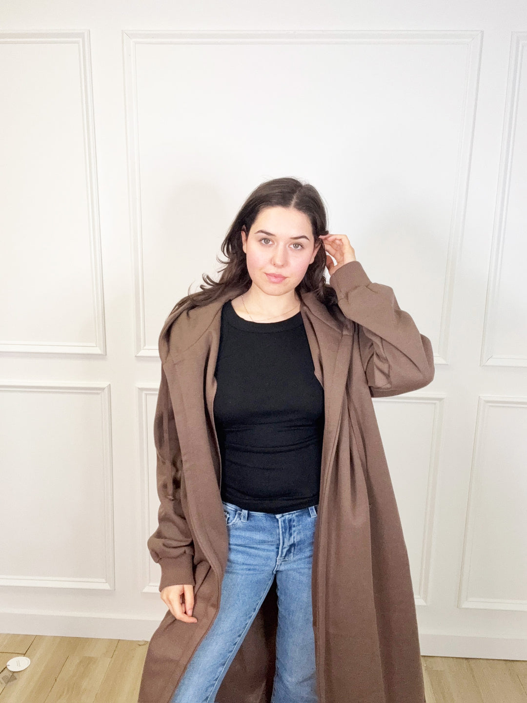 On Repeat Coat - Brown