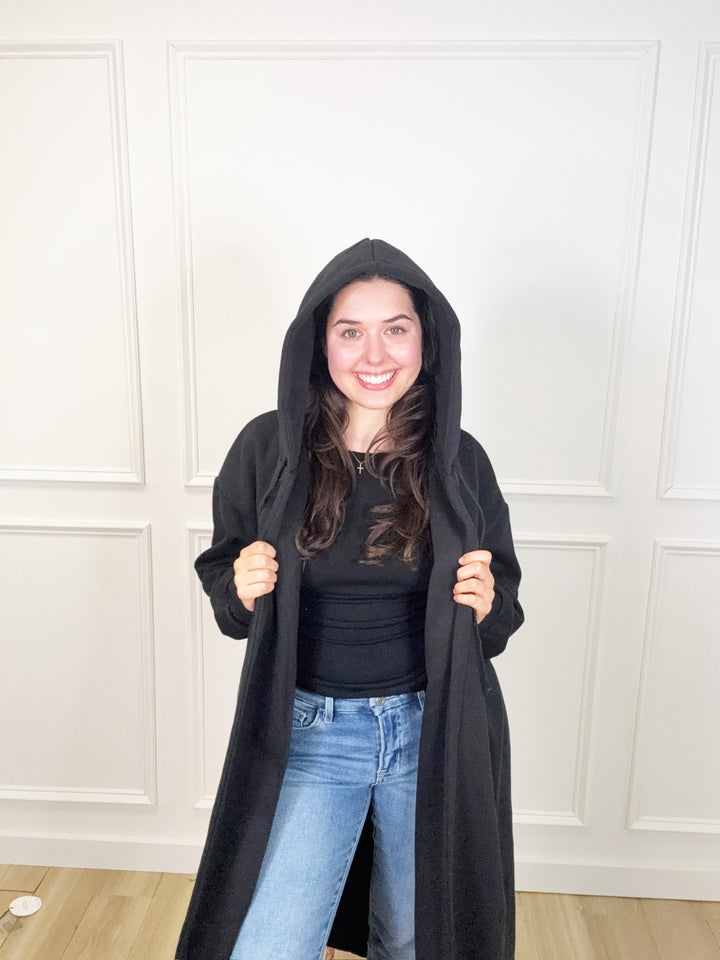 On Repeat Coat - Black