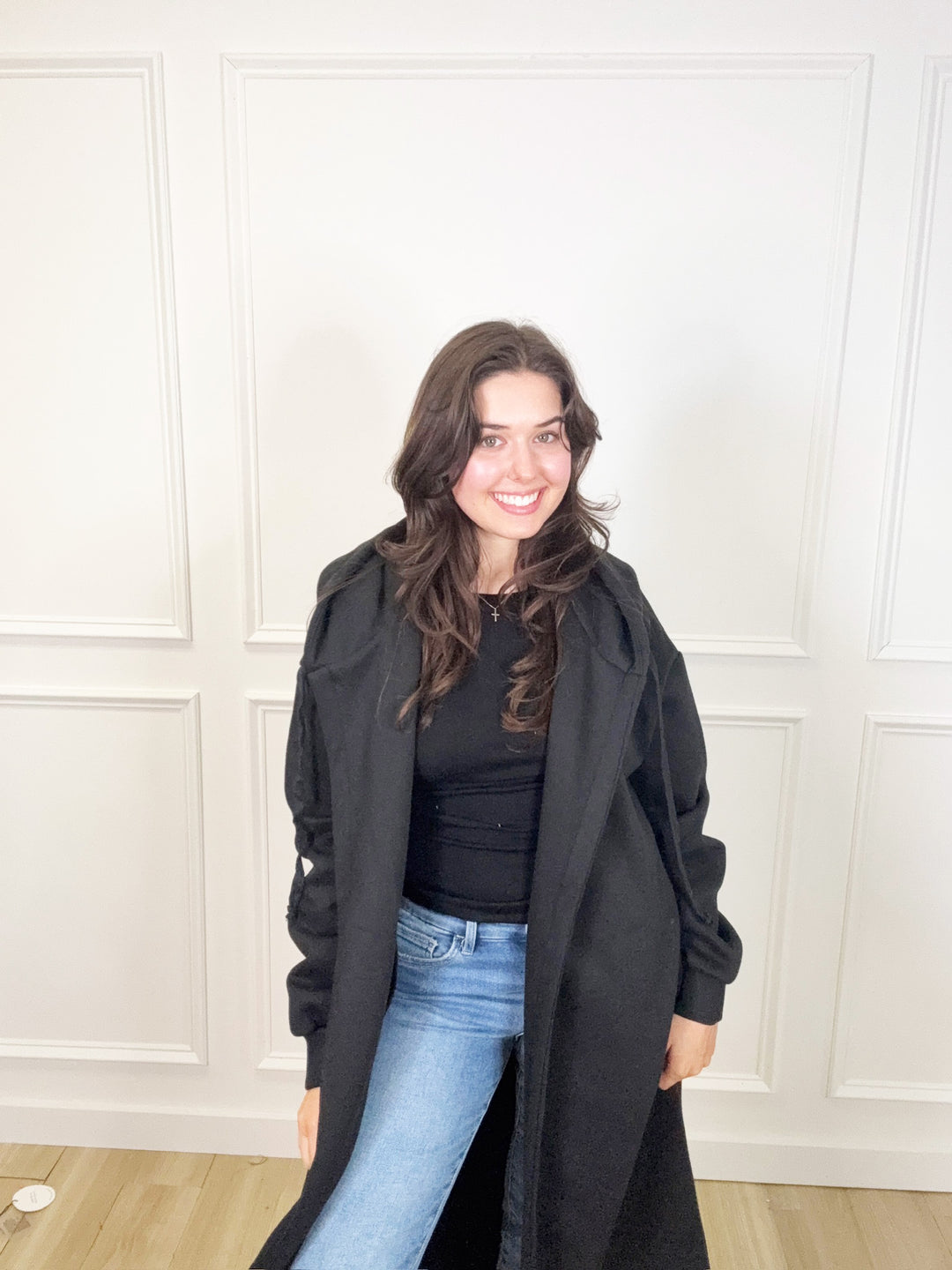 On Repeat Coat - Black