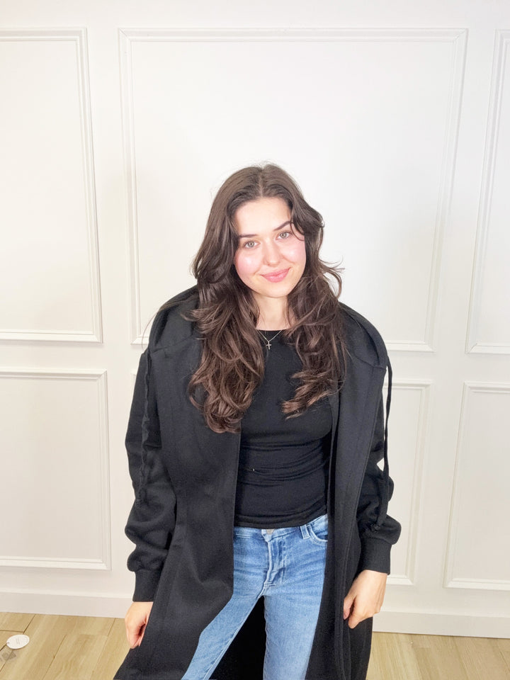 On Repeat Coat - Black