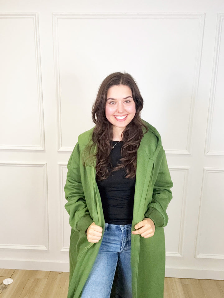 On Repeat Coat - Olive