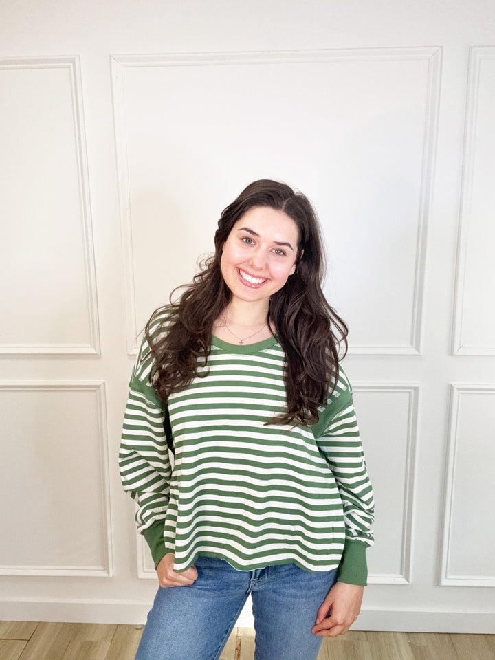 Out &amp; About Top - Green