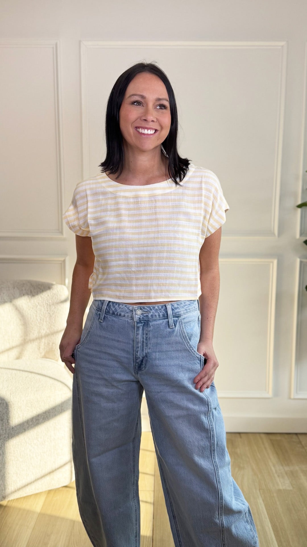 Petal Line Top