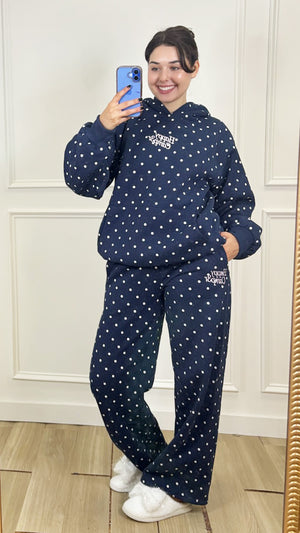 Polka Dot Weekend Happy Camp3r Sweatshirt