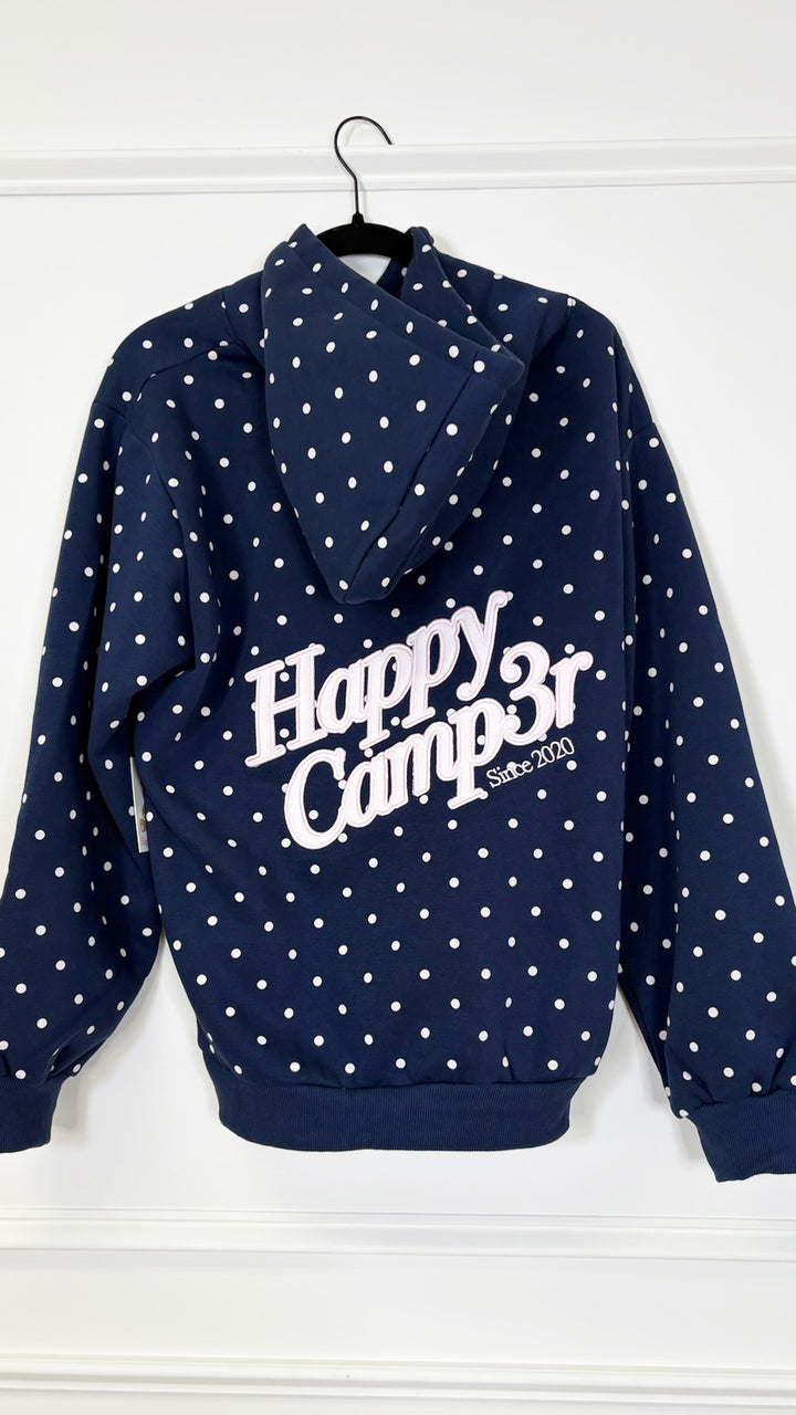 Polka Dot Weekend Happy Camp3r Sweatshirt