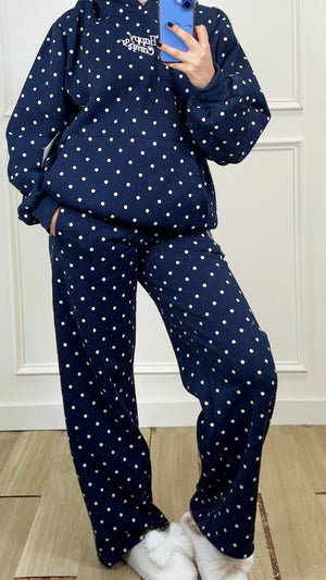 Polka Dot Weekend Happy Camp3r Sweatpants