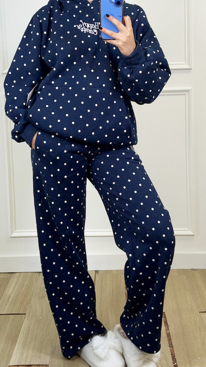 Polka Dot Weekend Happy Camp3r Sweatpants