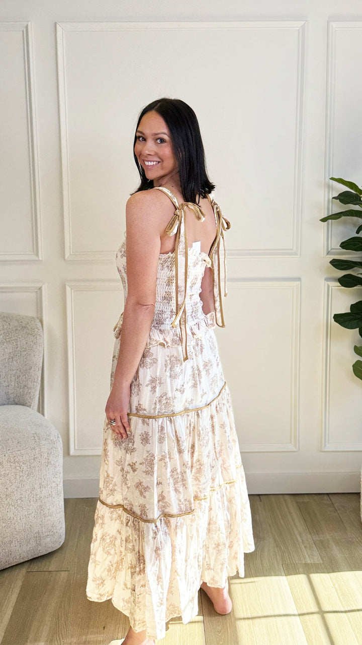 Rudbeckia Beige Dress