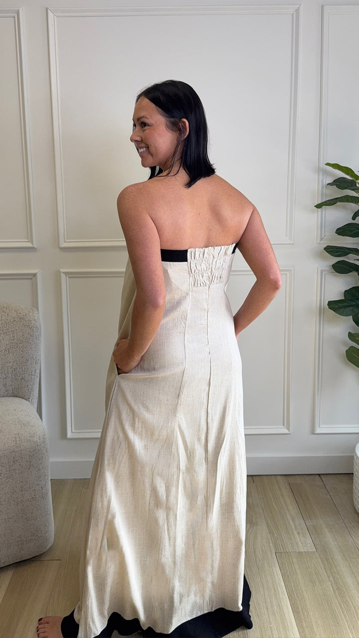 Springsteen Strapless Dress