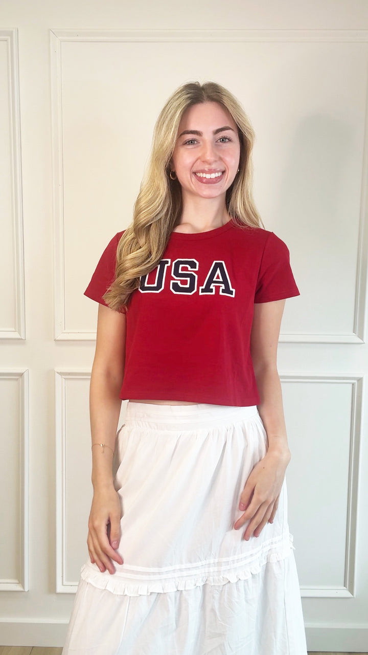Star Spangled Baby Tee