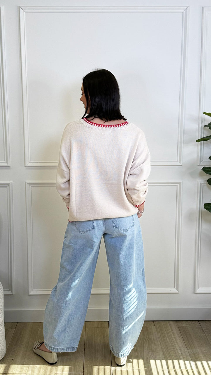Strawberry Sweater
