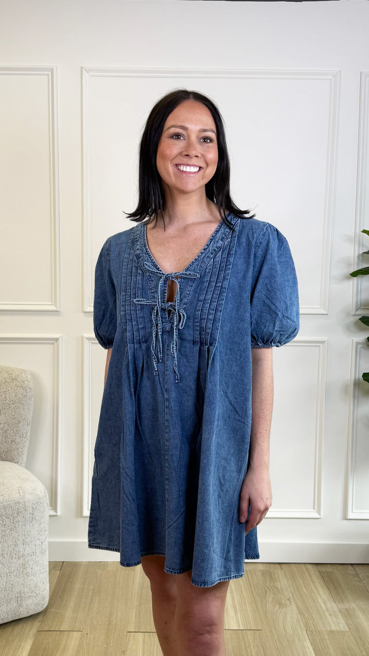 Sun Kiss Denim Dress