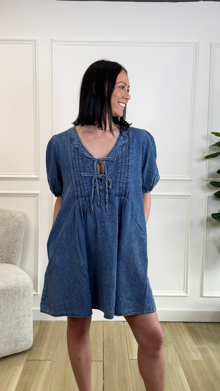 Sun Kiss Denim Dress