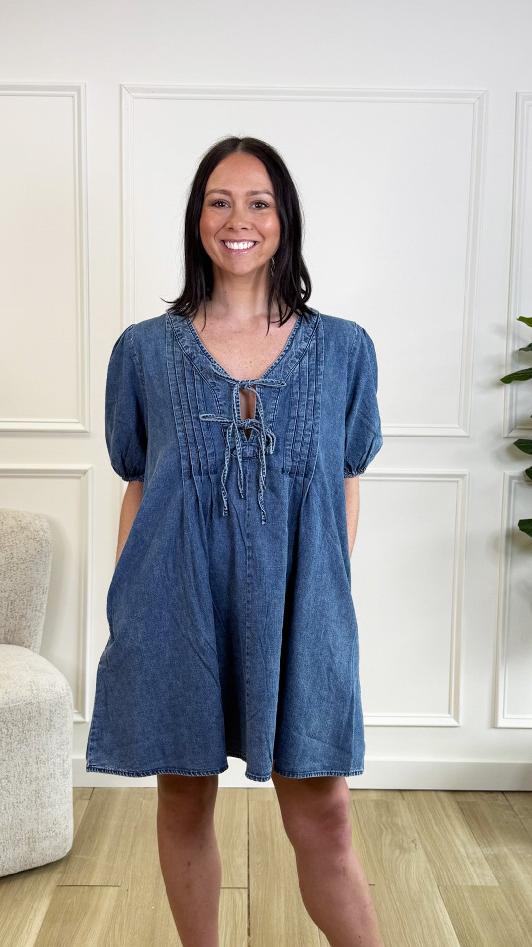 Sun Kiss Denim Dress