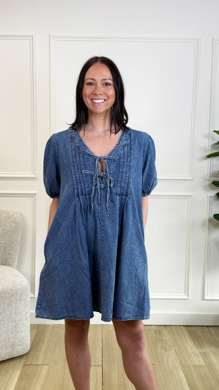 Sun Kiss Denim Dress