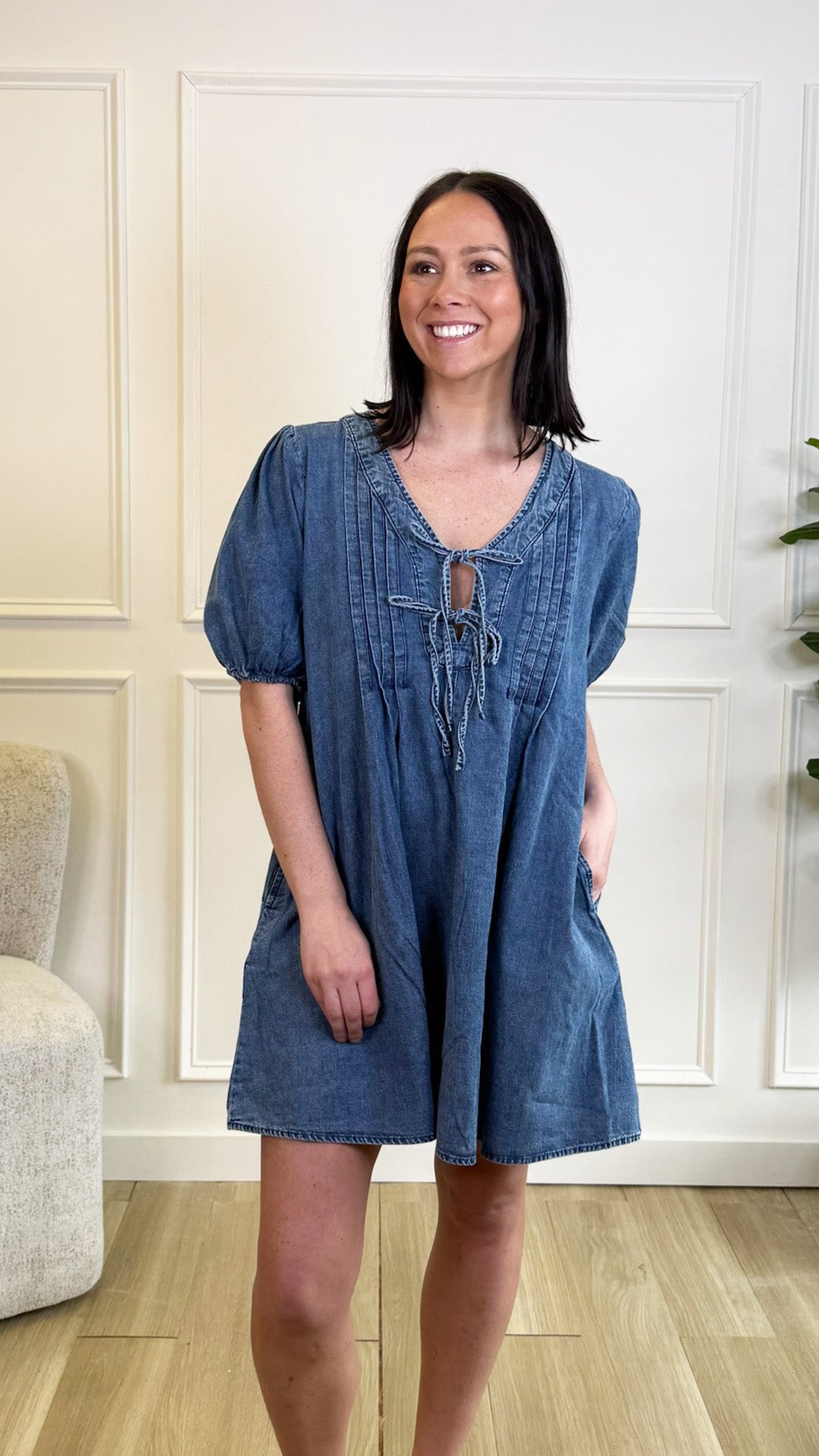 Sun Kiss Denim Dress