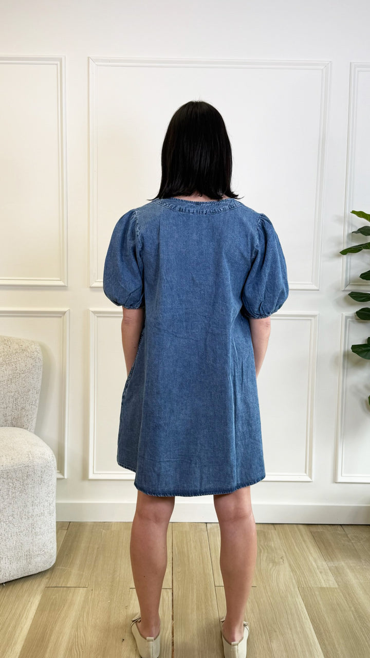 Sun Kiss Denim Dress