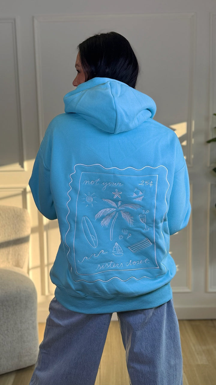 Tropics Blue Sweatshirt