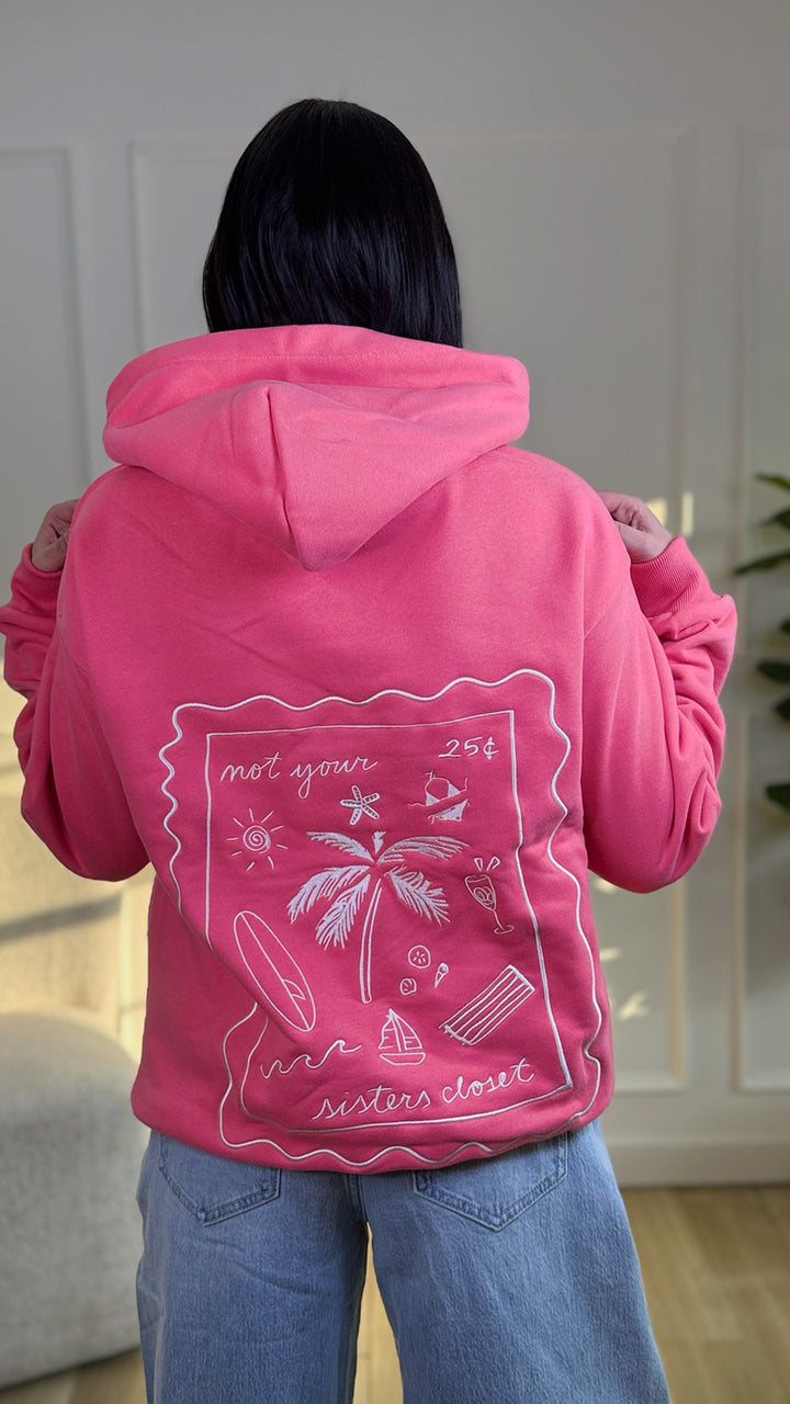 Tropics Pink Sweatshirt
