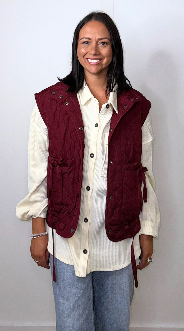 Quilted Puffer Vest