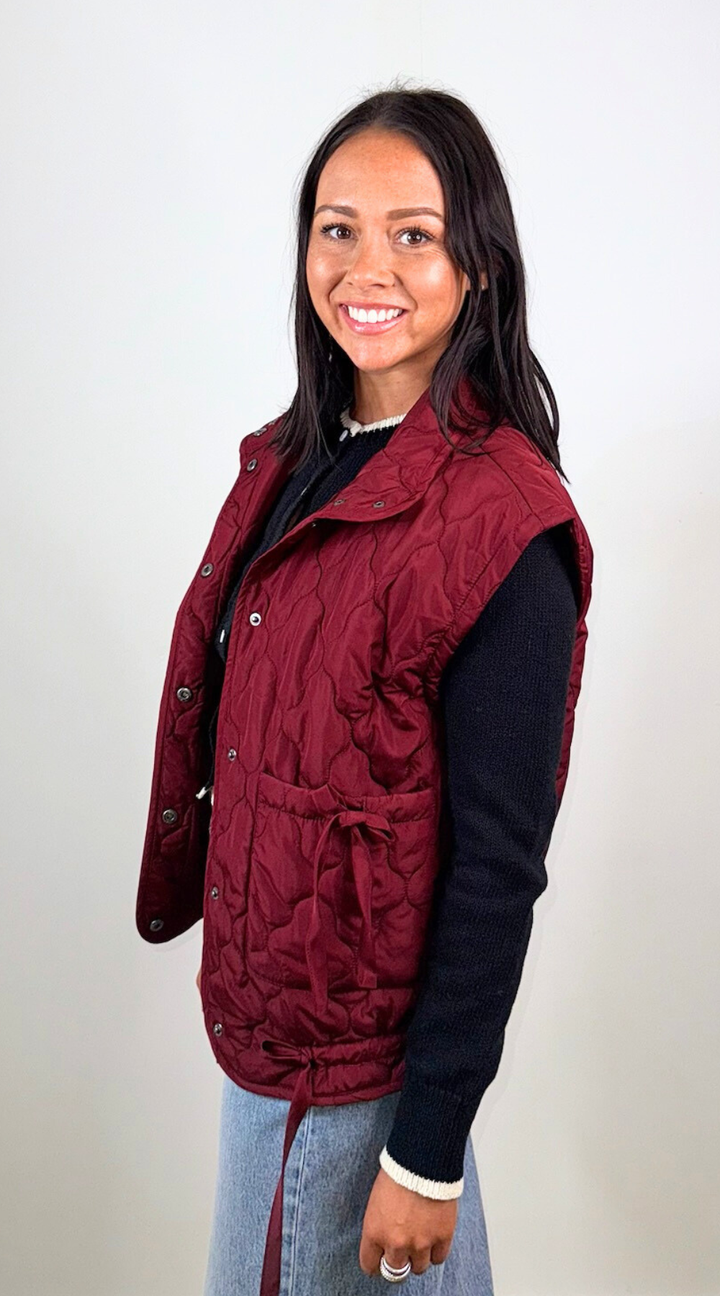 Quilted Puffer Vest