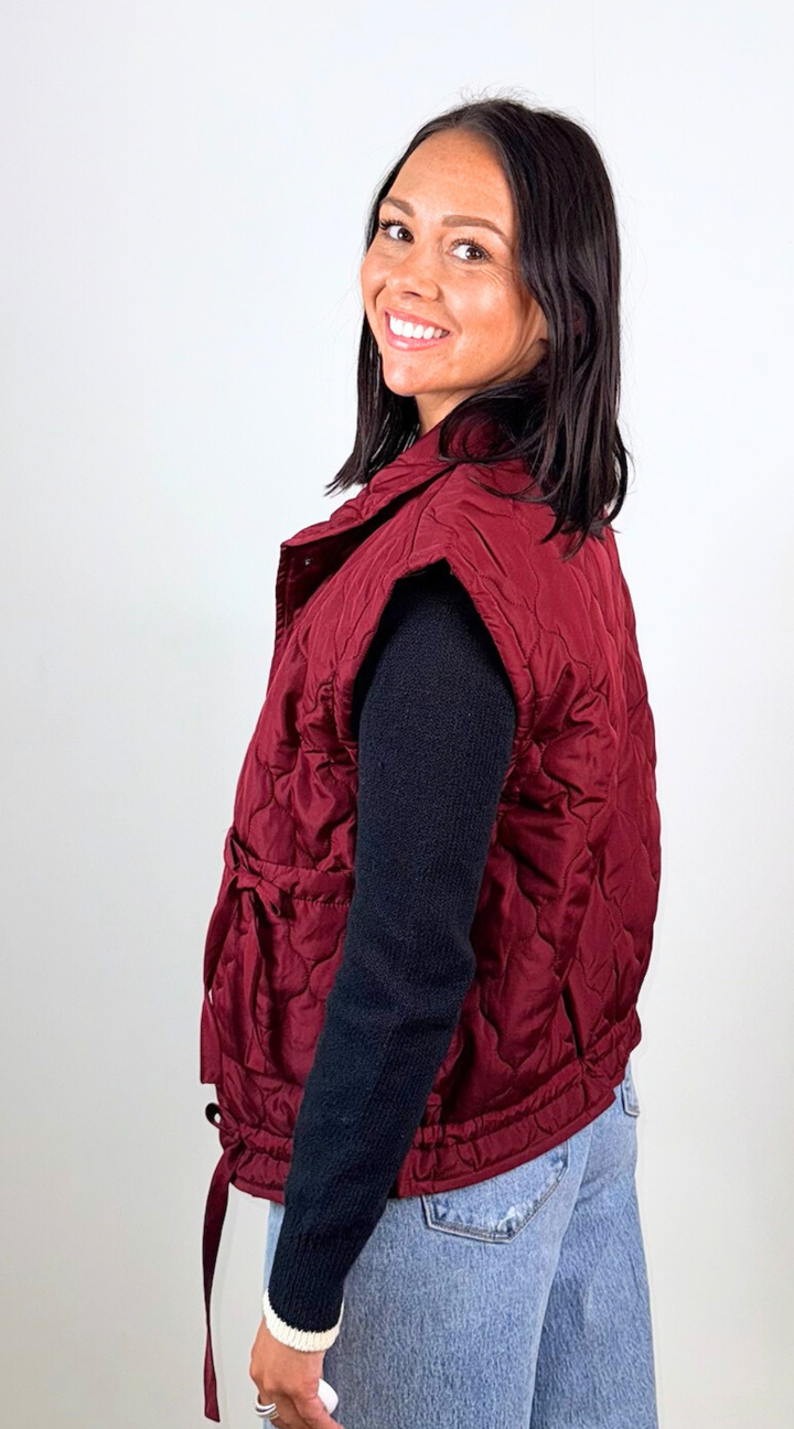 Quilted Puffer Vest