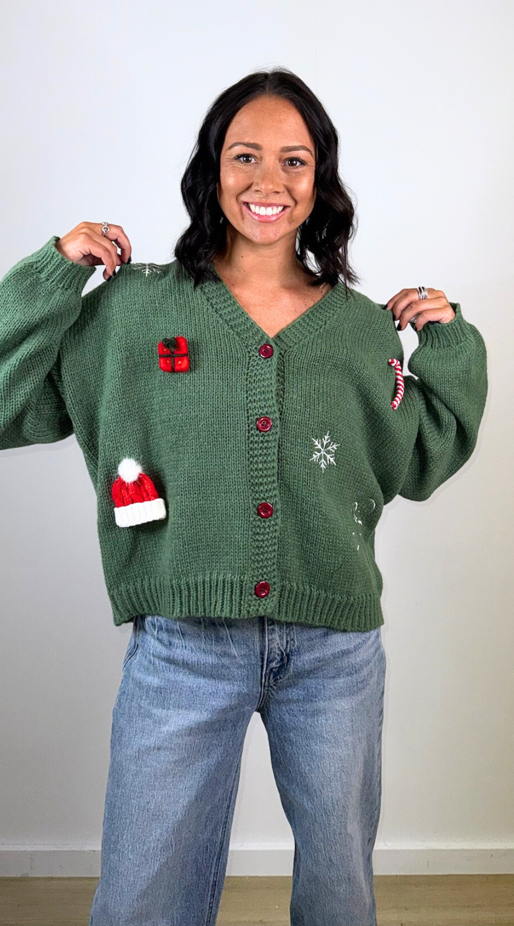Christmas Theme Cardigan