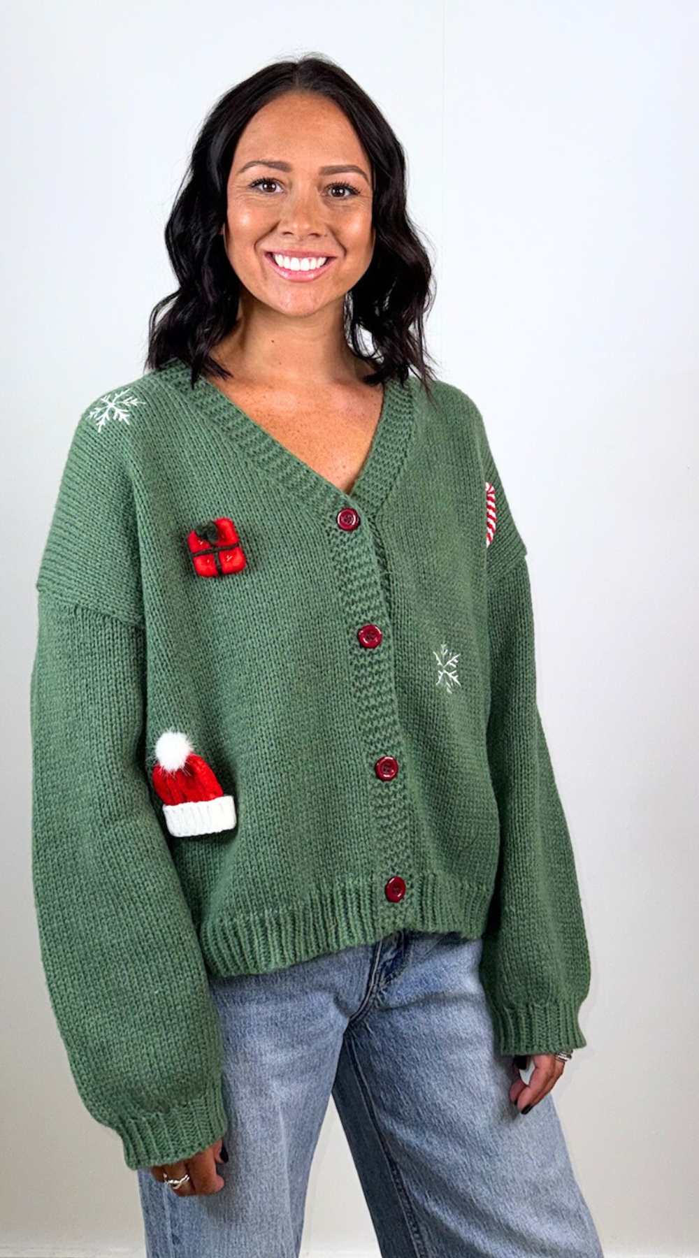 Christmas Theme Cardigan