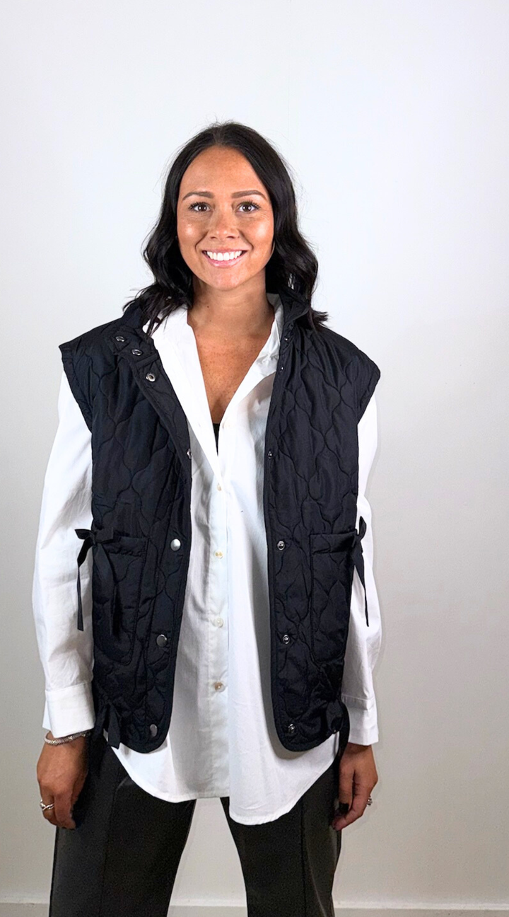 Quilted Puffer Vest