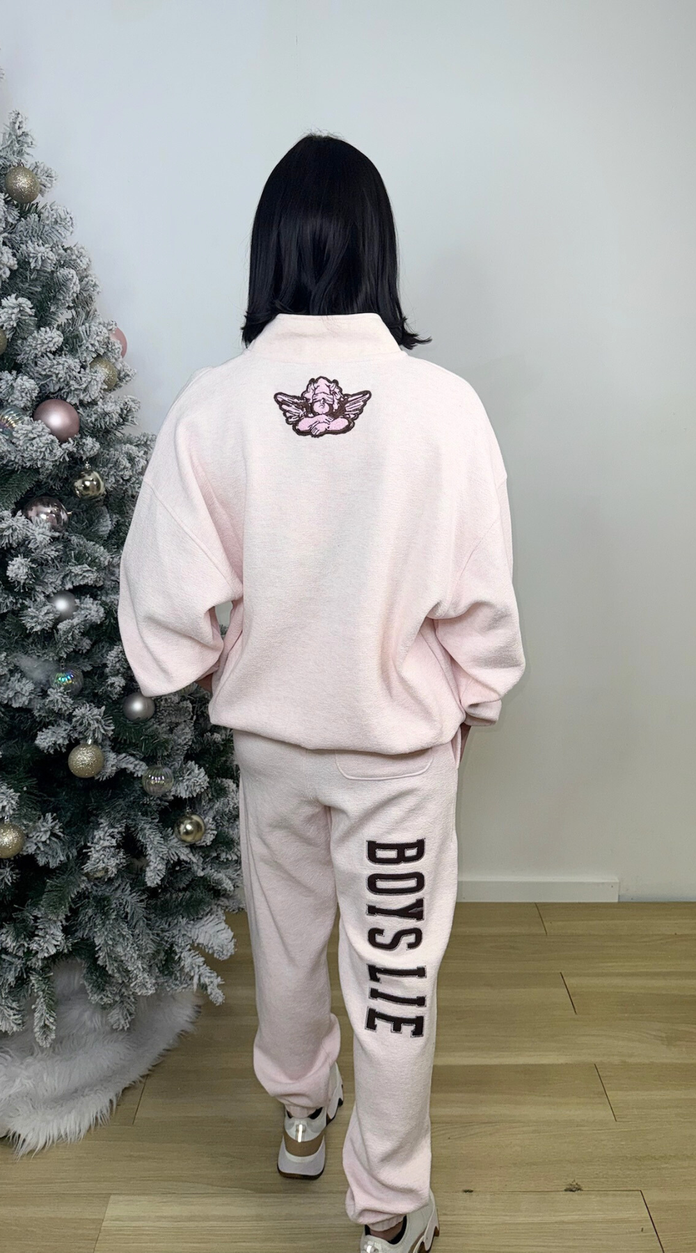 Smoke and Mirrors Henley Crewneck